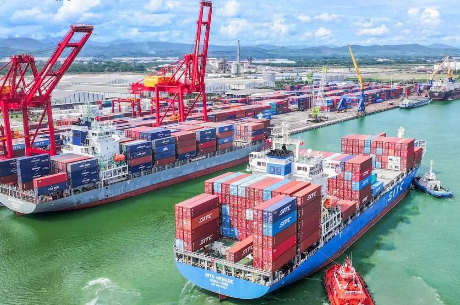 ​Ky Ha Seaport is located at the mouth of the Truong Giang River, in Tam Quang Commune, Nui Thanh District, Quang Nam Province, Vietnam